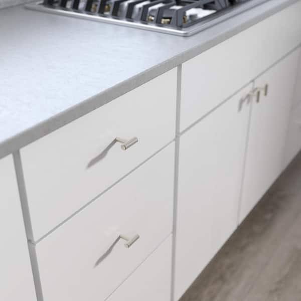 Bauhaus 1-9/16 (40 mm) Modern Cabinet Bar Knob in Stainless Steel