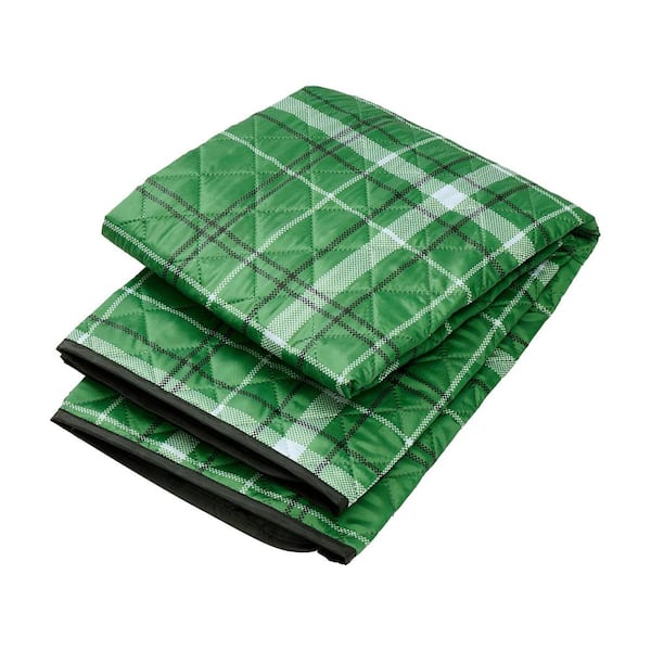 MAKERS COLLECTIVE Camp Wandawega Scout Green Plaid Polyester