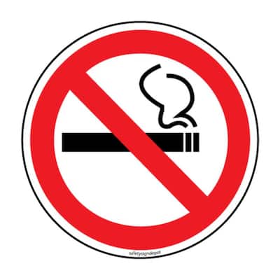 Hillman 839842 Thank You for Not Smoking Self Adhesive Sign Black and Red Mylar Nickel 2x8 Inches 1-Sign Hillman 839842 Thank You for Not Smoking Self Adhesive Sign Black and Red Mylar Nickel 2x8 Inches 1-Sign