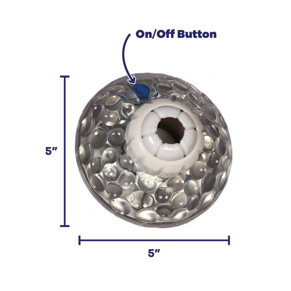 LED Water Powered Return Jet Light
