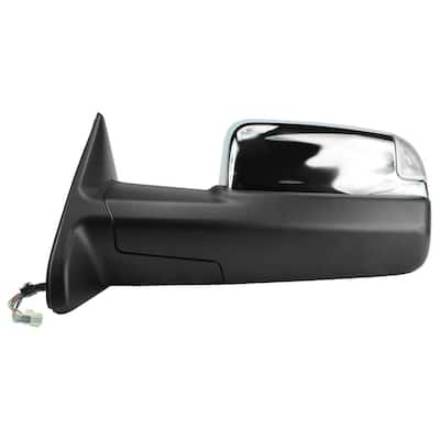 Towing Mirror for 09-12 Dodge Ram 1500 10-12 2500 10-11 3500 GPC with Signal and Puddle Folding LH Heated Power