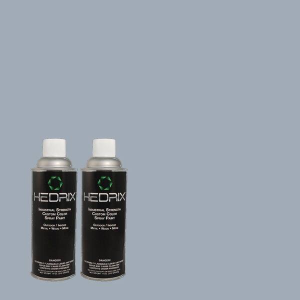 Hedrix 11 oz. Match of PPU14-8 Paris Gloss Custom Spray Paint (8-Pack)