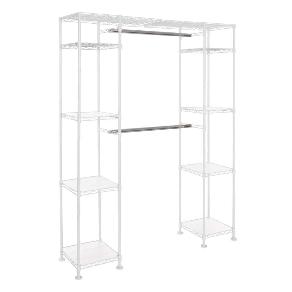 Seville Classics Heavy Duty Fitted Wire Shelf Liners Water