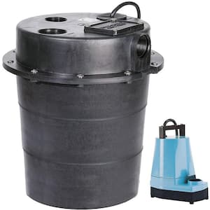 0.17 HP WRS-5 Compact Drainosaur Water Removal Pump System