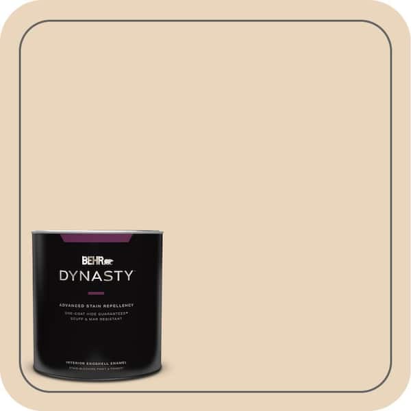 BEHR DYNASTY 1 qt. #PPH-14 Roasted Almond Eggshell Enamel Interior Stain-Blocking Paint & Primer