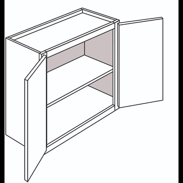 Shaker Ready To Assemble 9 in. W x 30 in. H x 12 in. D Plywood Wall Kitchen Cabinet in Denver White Painted Finish Shaker Ready To Assemble 9 in. W x 30 in. H x 12 in. D Plywood Wall Kitchen Cabinet in Denver White Painted Finish