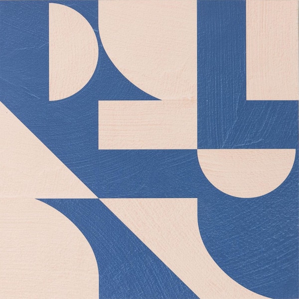 FloorPops 20-piece 12-in x 12-in Blue Peel and Stick Vinyl Tile FloorPops 20-piece 12-in x 12-in Blue Peel and Stick Vinyl Tile
