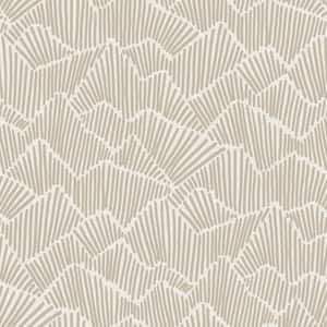 Beige Ridge & Valley Peel & Stick Wallpaper Sample