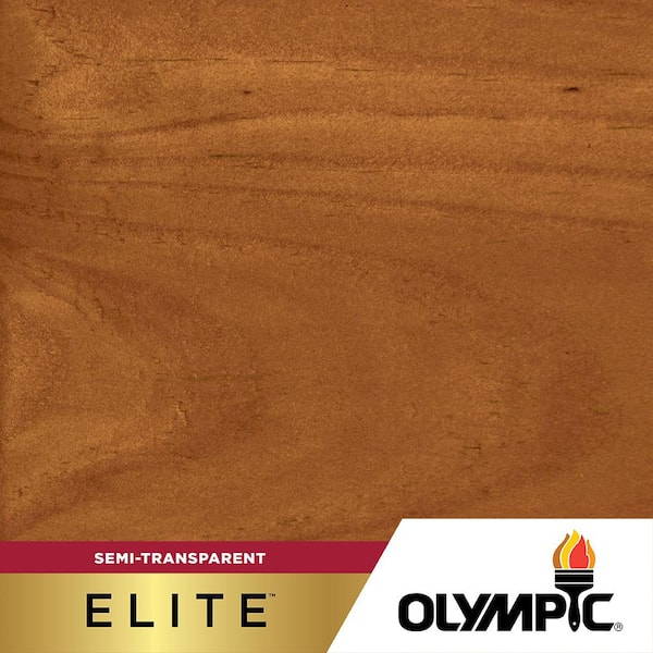 Olympic Elite 1-gal. Sierra EST700 Semi-Transparent Exterior Stain and Sealant in One Low VOC