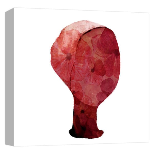 PTM Images ''Flower Mind II'' Canvas Abstract Wall Art 15 in. x 15 in.
