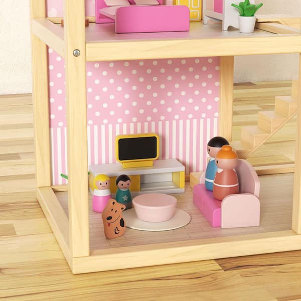 SEEUTEK Modern Dollhouse Series Bounce House Dollhouse with