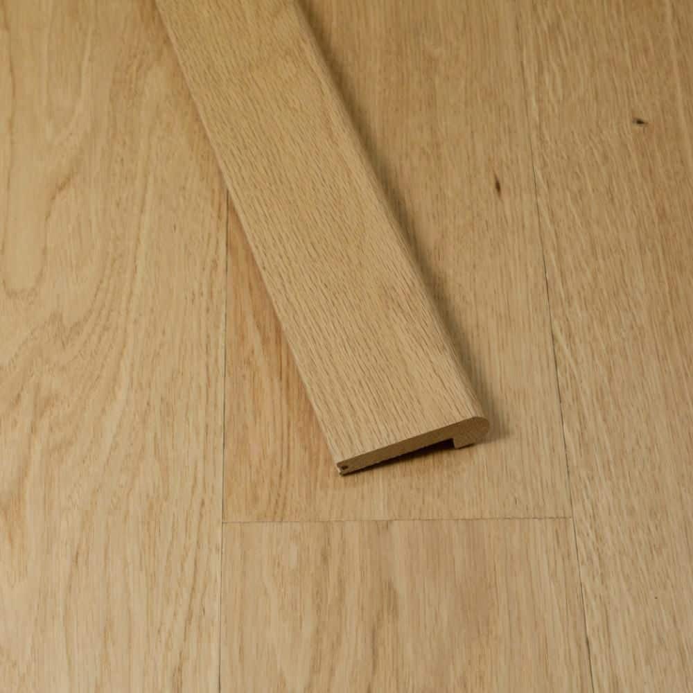 Silvan Hardwood Norde. 36 in. x 2.75 in. x 74.8 in. Wood Stair Nosing Round Water Resistant Hardwood Trim price history on PriceWatchPro