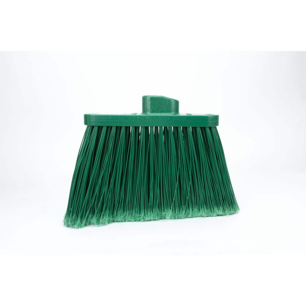 Sparta 12 In. Green Polypropylene Flagged Upright Broom Head (12-Pack ...