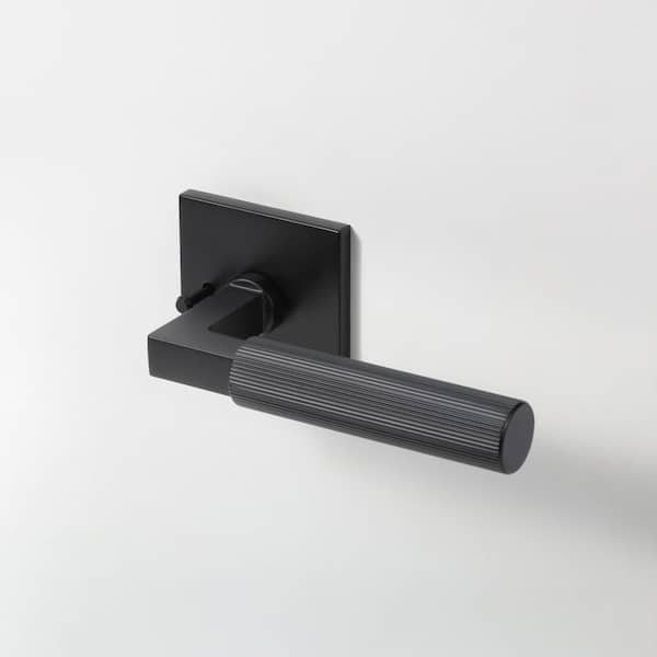 McBowery Mila Matte Black Modern Heavy Duty Linear Interior Door