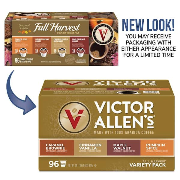 Victor Allen's Across America Assorted Coffee Variety Pack Single Serve Coffee Pods for Keurig K-Cup Brewers (96-Count)