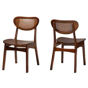 Hesper Walnut Brown Dining Chair (Set of 2)