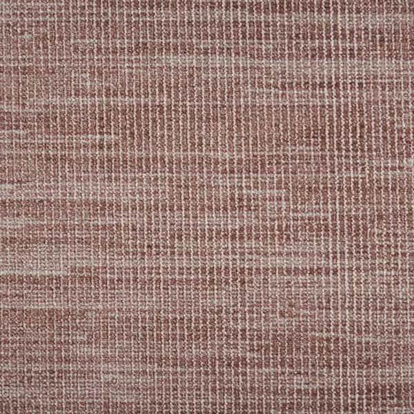Natural Harmony Terrestrial - Adobe - Red 13.2 ft. 35.39 oz. Wool Loop Installed Carpet