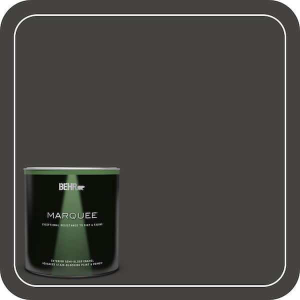 BEHR MARQUEE 1 qt. #ECC-27-3 Evening Canyon Semi-Gloss Enamel Exterior Paint & Primer