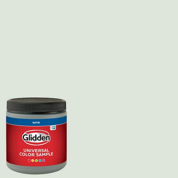 Glidden 8 oz. PPG1130-2 Mint Wafer Satin Interior Paint Sample
