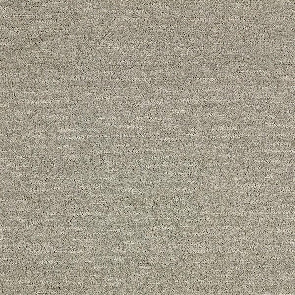 Lifeproof with Petproof Technology Allison Cove Oyster Gray 39 oz. Triexta Pattern Carpet - Installation Required