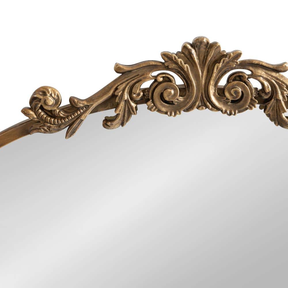 Arendahl Gold 24" x 42" Baroque Arch Wall Mirror