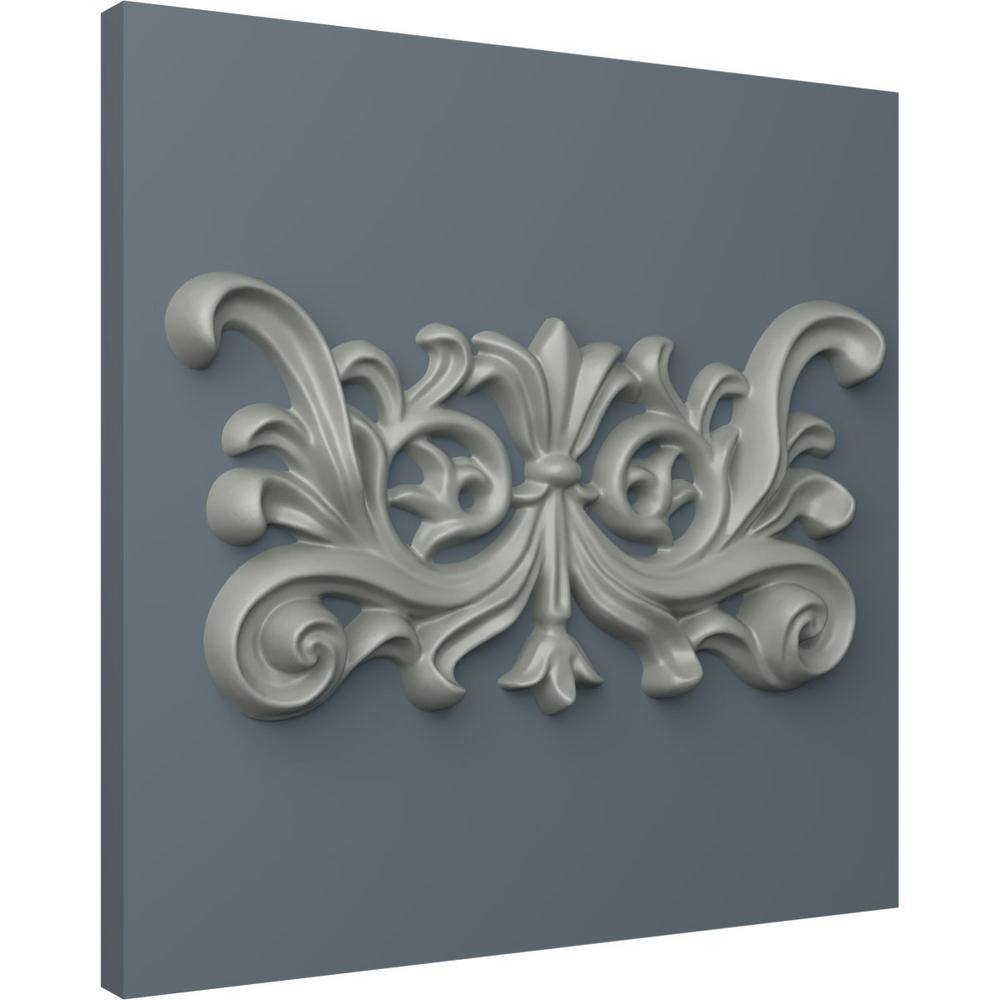White Primed Polyurethane Crown Wall Trim Onlay