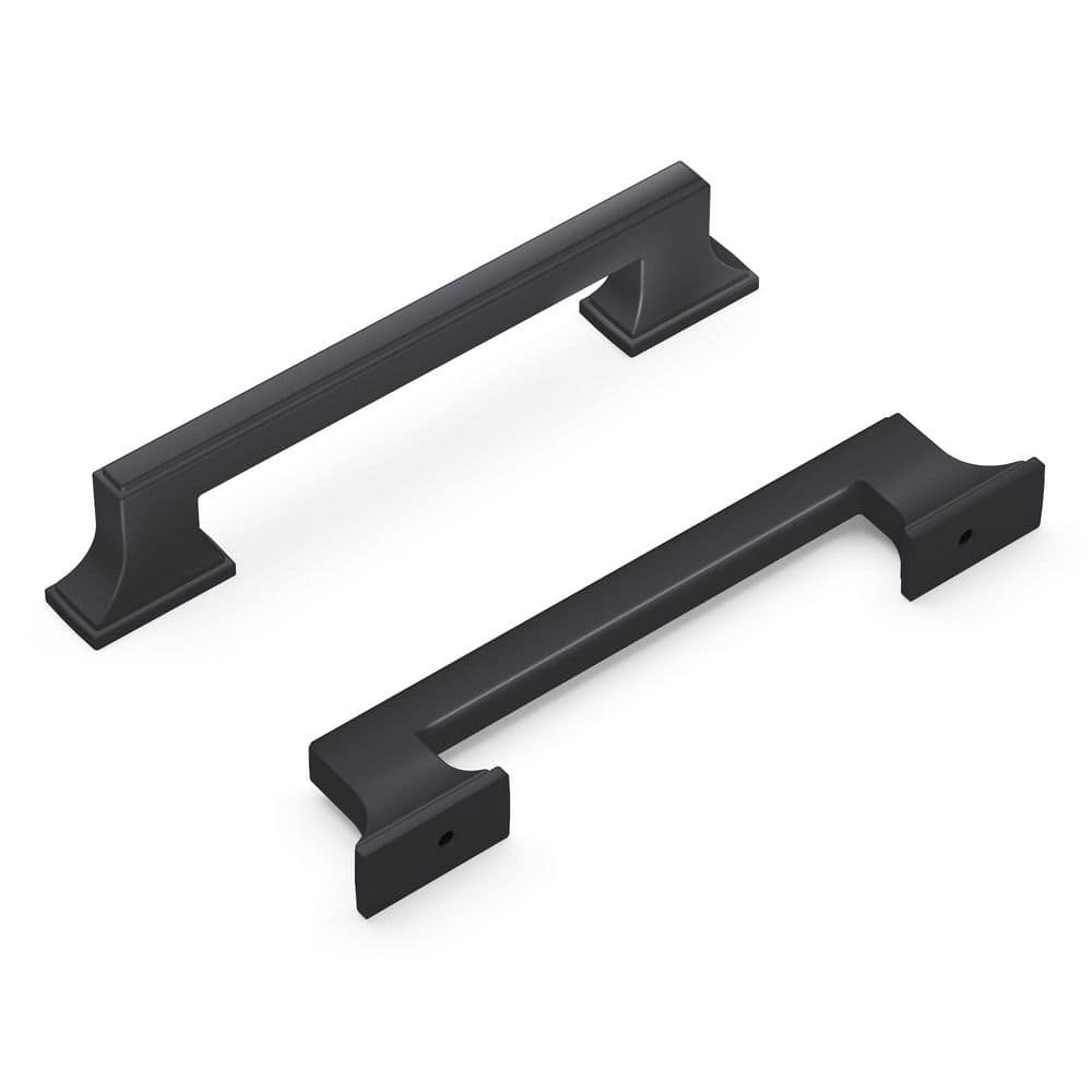Brownstone Collection Pull 5-1/16 in. (128 mm) Center to Center Matte Black Bar Cabinet Pull price history on PriceWatchPro