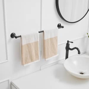 Traditional 24 in. Wall Mounted Bathroom Accessories Towel Bar Space Saving and Easy to Install in Oil Rubbed Bronze
