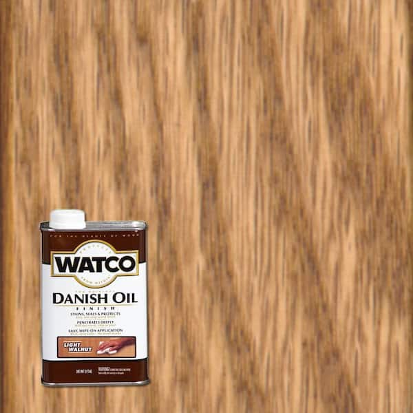 Watco 1 Pint Danish Oil in Light Walnut (6 Pack)