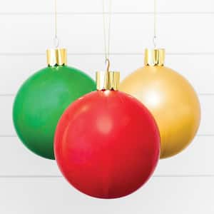 Christmas 24 in. Air Filled Latex Balloon Ornament Kit