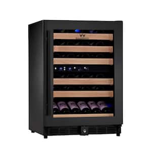 Dual Zone 23.42 in. 46-Bottle Convertible Wine Cooler