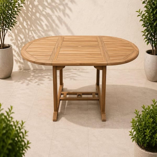 Teak Extendable Dining Table
