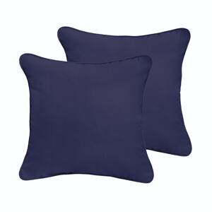 Blue shop patio pillows