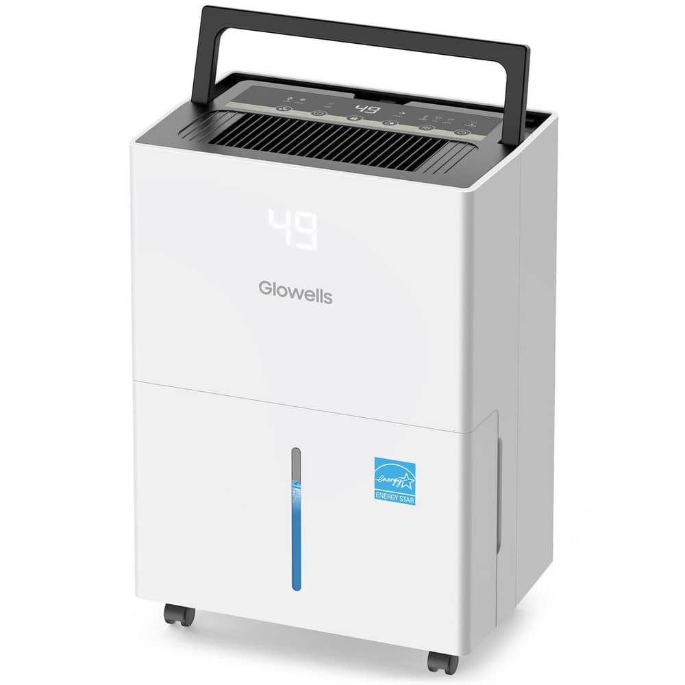 80 pt. 5500 sq.ft. Dehumidifier in White with Drain Hose, with Smart Humidity Control, Auto Defrost price history on PriceWatchPro