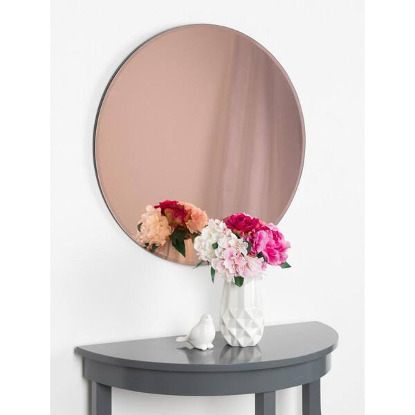 Rose Round Mirror