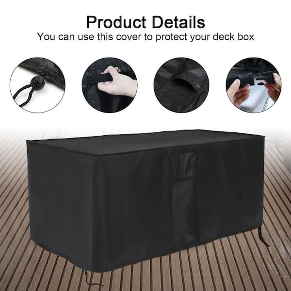 58 in x 33 inx 34 in. Waterproof Outdoor Storage Box Cover-Heavy