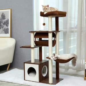 Modern Cat Tree Furniture Pet Cat Scratching Posts and Trees