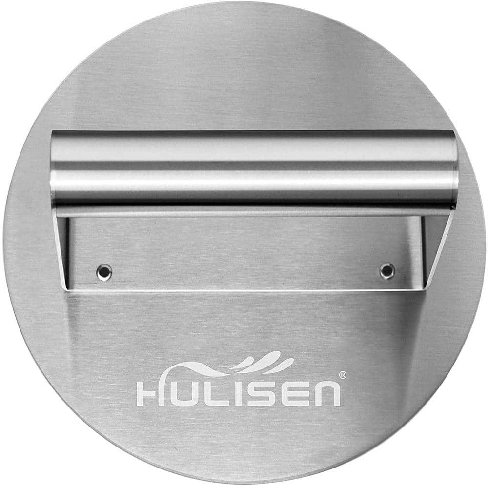 Stainless Steel Burger Press, 6.2 inch Round Burger Smasher, Professional Griddle Accessories Kit, Grill Press price history on PriceWatchPro