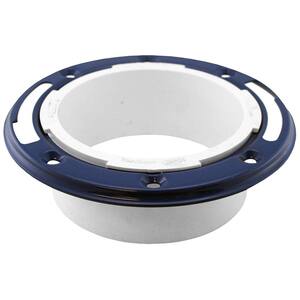 3" Over Schedule 30 Pipe Closet Flange with Knockout PVC,PartNo C52150 JonesStep 