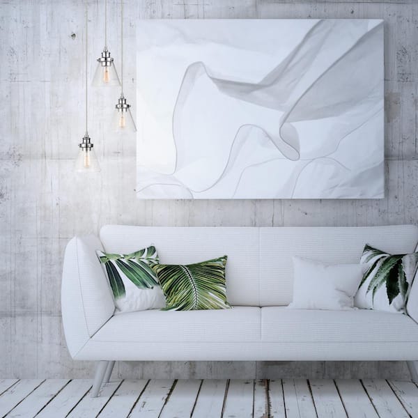 Jackson 3-Light Chrome Pendant with Clear Glass Shades, Vintage Incandescent Bulbs Included