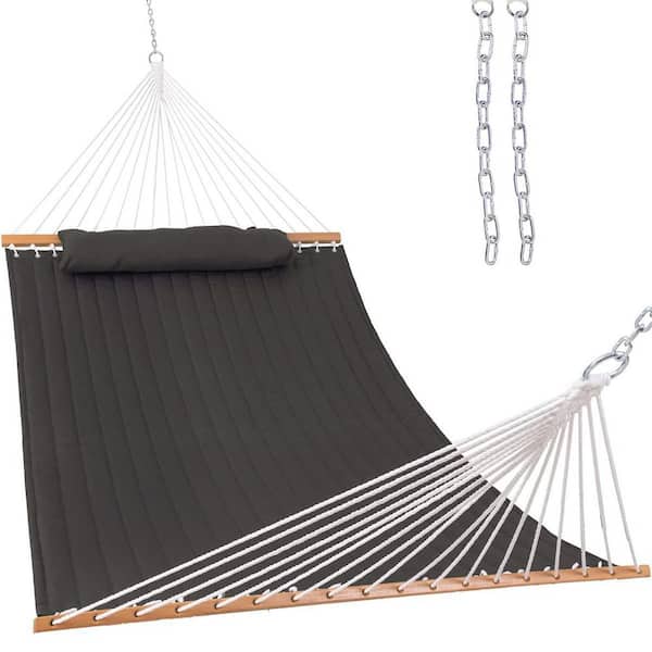 Lazy Daze Hammocks 12 ft. Quilted Fabric Hammock with Soft Pillow