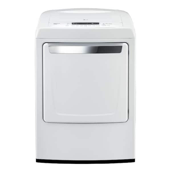 LG 7.3 cu. ft. Electric Front Control Dryer in White