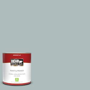 1 qt. Home Decorators Collection #HDC-CT-26 Watery Flat Low Odor Interior Paint & Primer