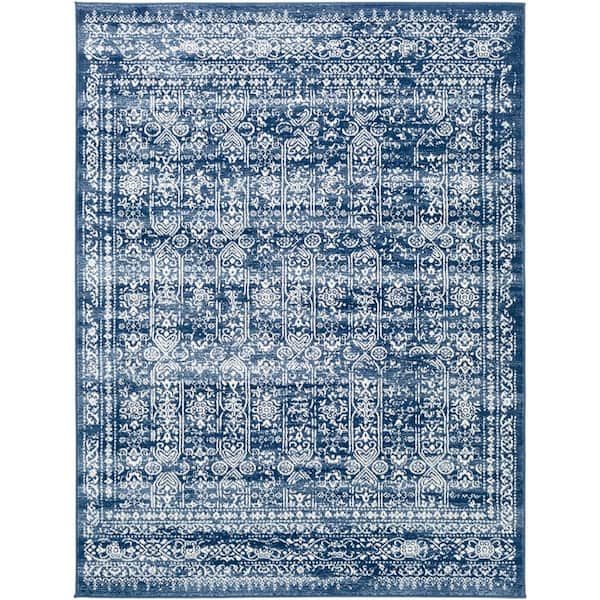 Livabliss Errol Denim 5 ft. 3 in. x 7 ft. 1 in. Area Rug
