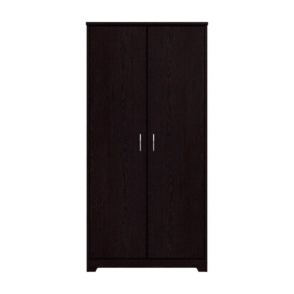 Cabot Espresso Oak 60.94 in. Accent Storage Cabinet with Doors