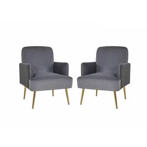 Grey armchair wayfair hot sale