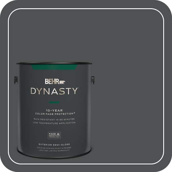 BEHR DYNASTY 1 gal. #770F-6 Evening Hush Semi-Gloss Exterior Stain-Blocking Paint & Primer