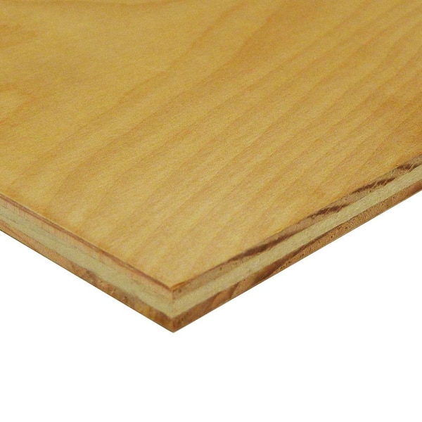 Swaner Hardwood 1/2 in. x 4 ft. x 8 ft. Birch Plywood 833185 - The