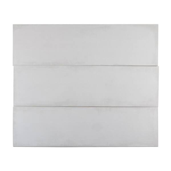 Apollo Tile Gray 12-in x 40-in Matte Ceramic Marble Look Floor and Wall Tile (19.11-sq. ft/ Carton)