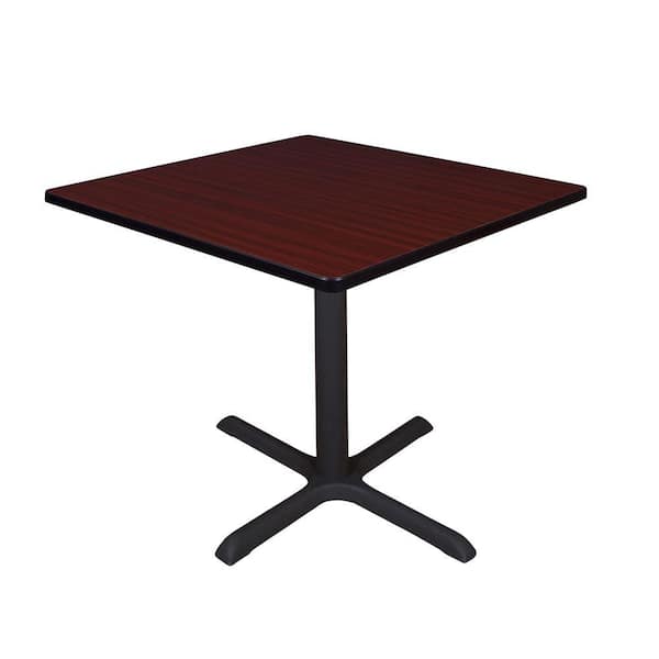 Regency Bucy Mahogany Square 42 in. Breakroom Table